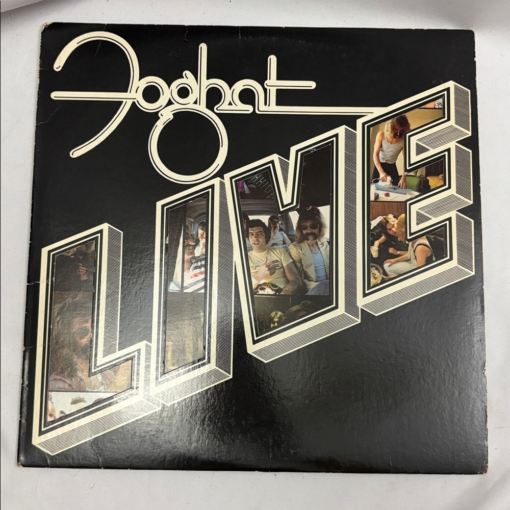Foghat Live Vinyl Record 1977 LP